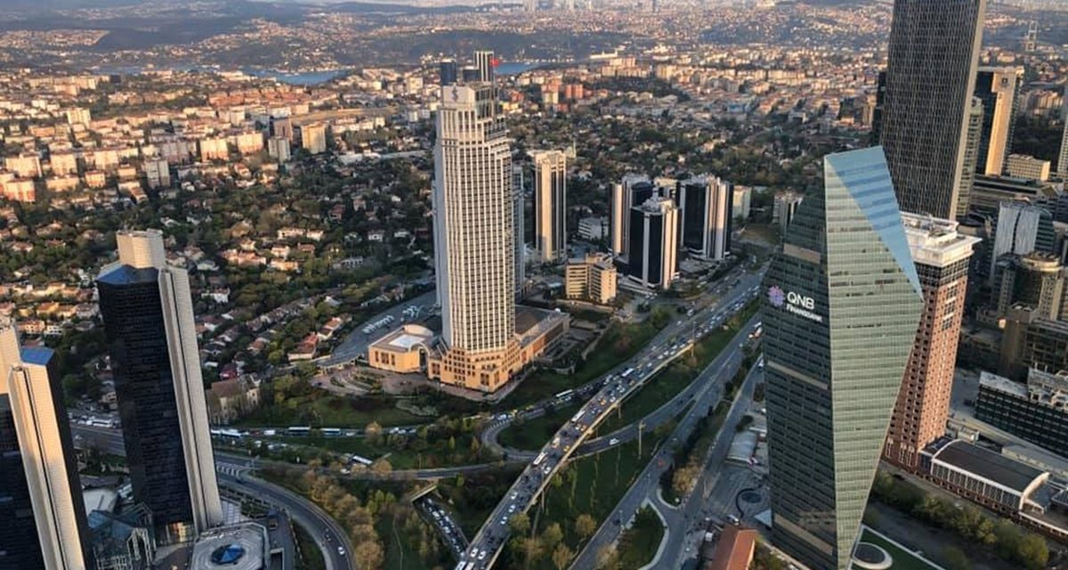 Levent-Isztambul üzleti negyede